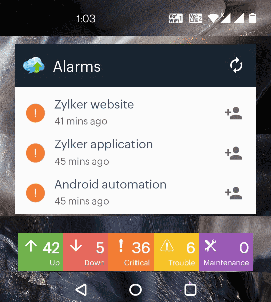 Critical details right on your mobile search screen Critical details right on your mobile search screen